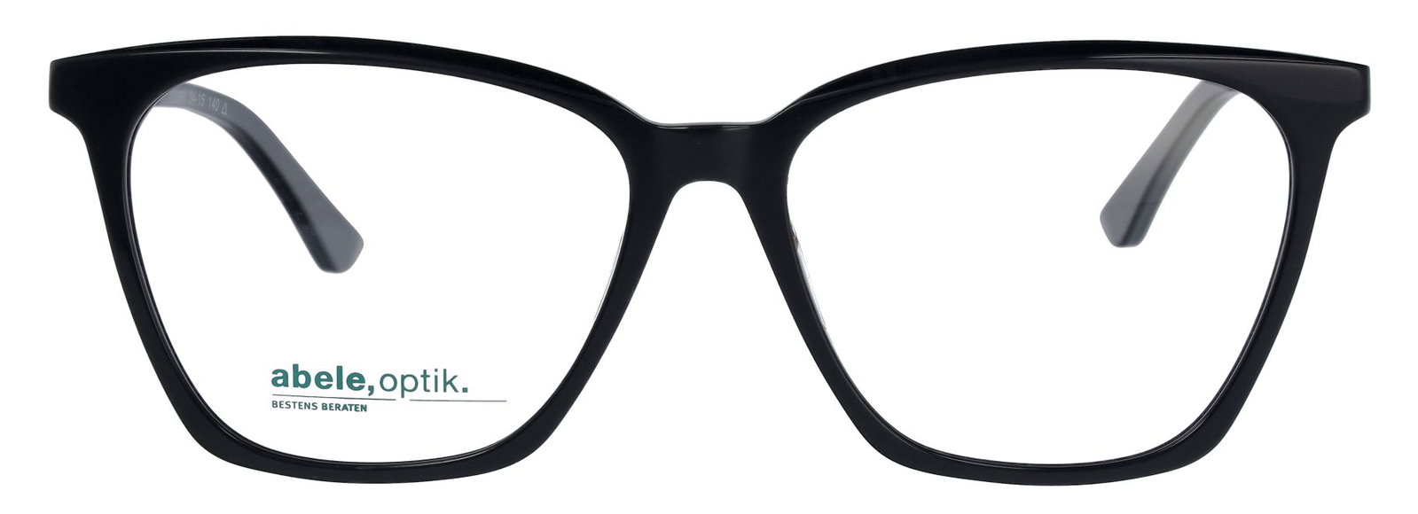zu sehen ist die Korrektionsbrille 152861 von Abele Optik in der Farbe Schwarz.